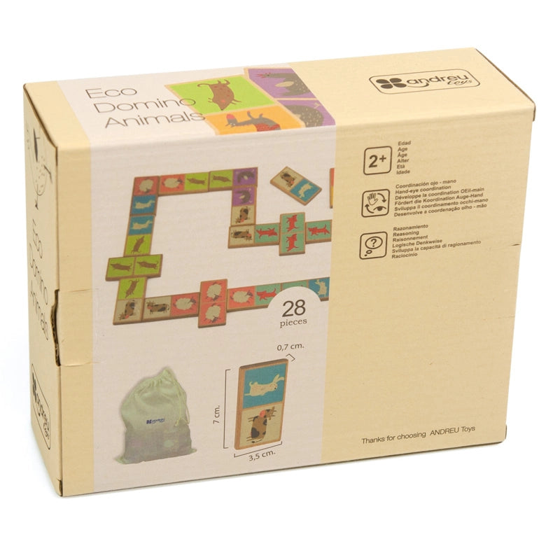 Domino žaidimas „Gyvūnai“