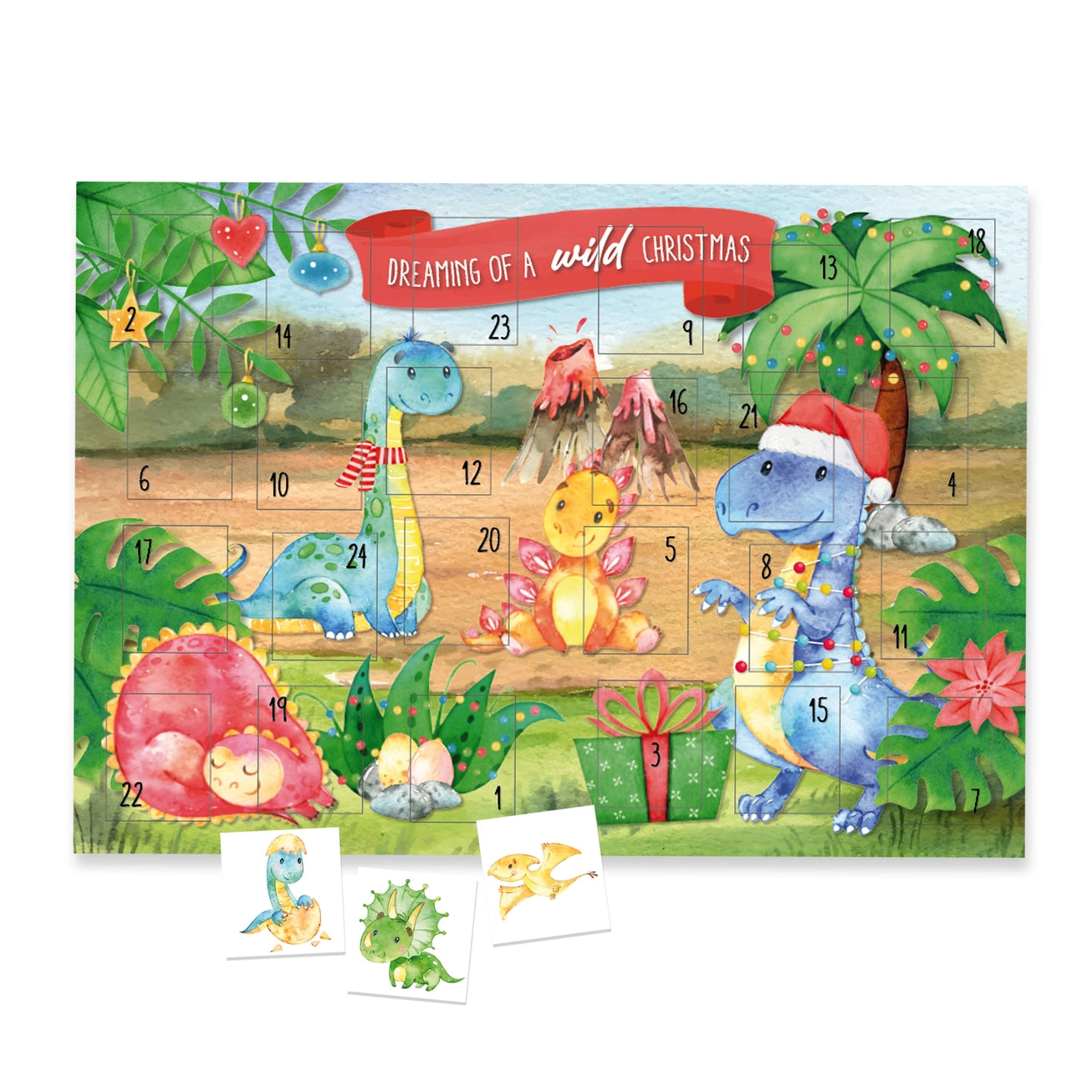 Tatuiruočių advento kalendorius (dinozaurai)