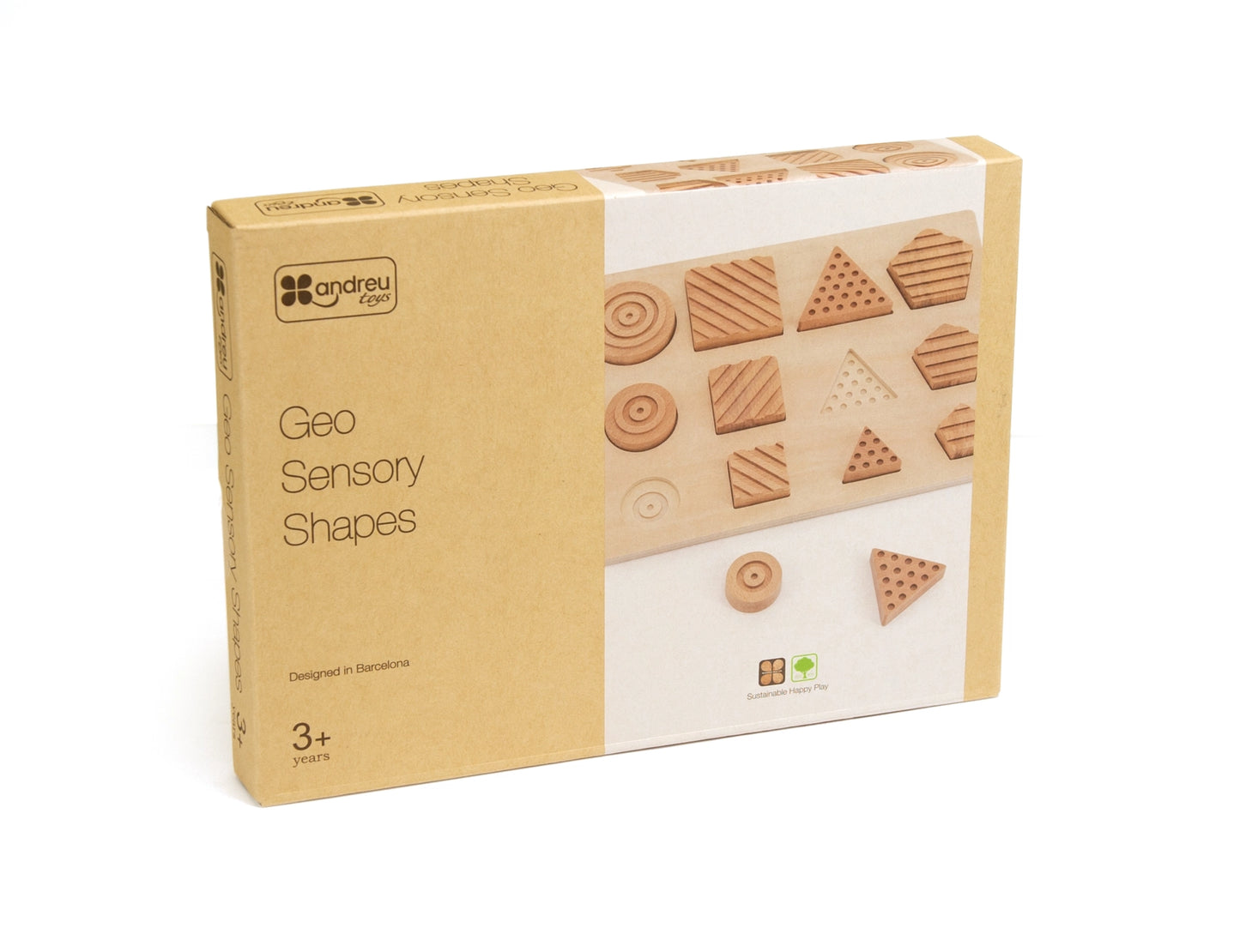 Sensorinės geometrinės figūros Montessori