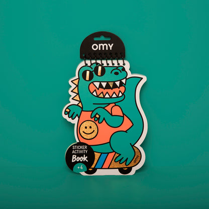 Lipdukų veiklos knyga - Dinozaurai „Dino“