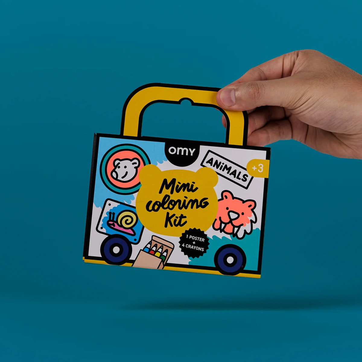 Mini spalvinimo rinkinys – Gyvūnai