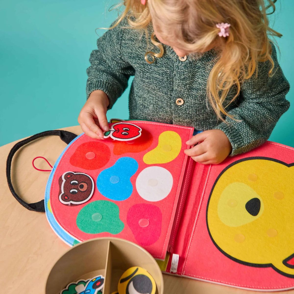 Montessori kūrybinis rinkinys „Formos ir spalvos“