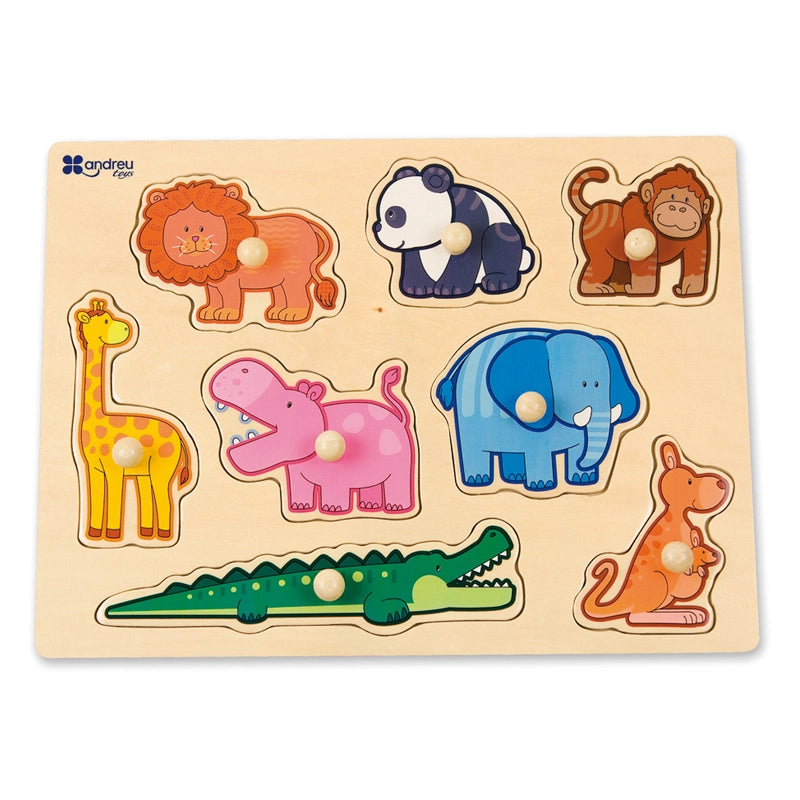 Džiunglių gyvūnų dėlionė