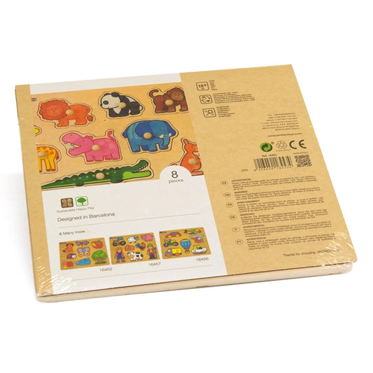 Džiunglių gyvūnų dėlionė