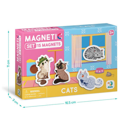 Magnetų rinkinys Dodo Kačiukai (15 el.)